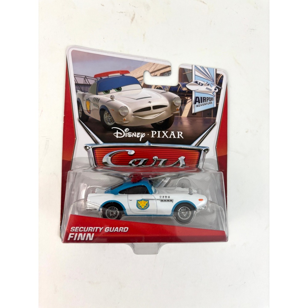 Disney Pixar Cars Security Guard Finn Airport Adventure 4/7 New Sealed